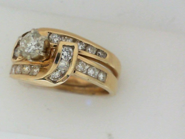 Diamond Wedding Set Complete
