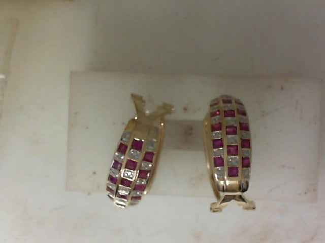 Colored Stone Earring