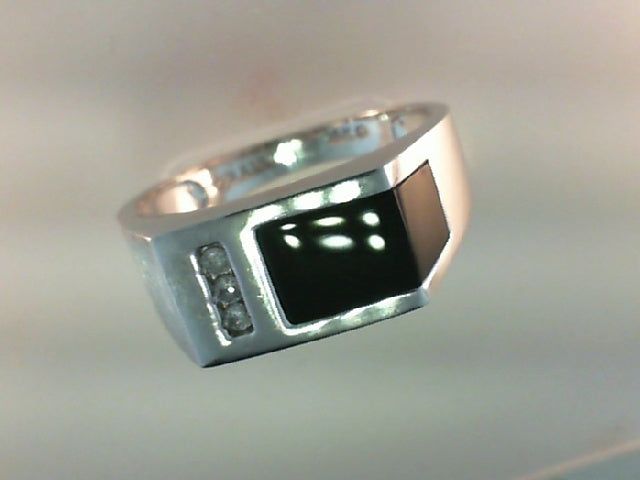 Colored Stone Rings  -  Men'