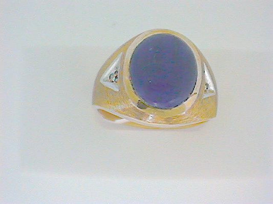 Colored Stone Rings  -  Men'