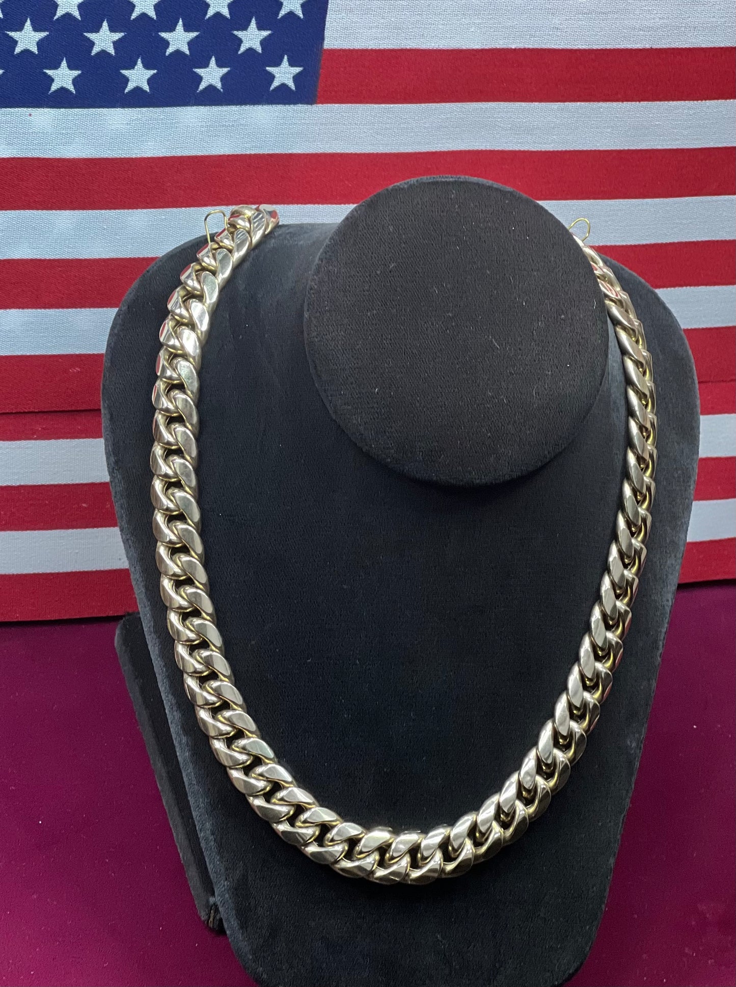 Semi Solid Cuban Link Chain