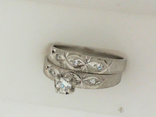 Diamond Wedding Set Complete