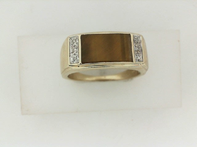 Colored Stone Rings  -  Men'