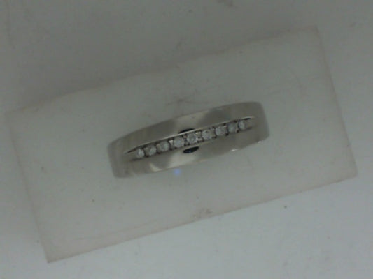 Diamond Wedding Bands  -  Men'
