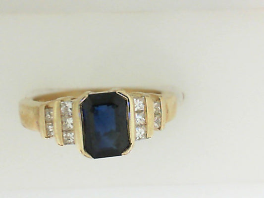 Colored Stone Rings  -  Men'