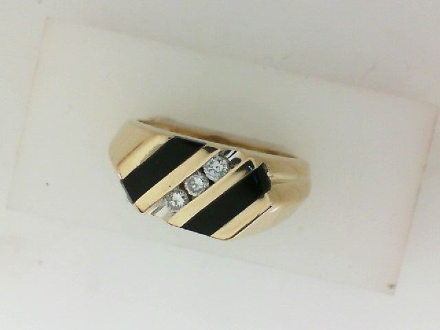 Colored Stone Rings  -  Men'