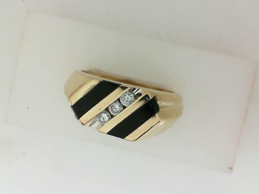 Colored Stone Rings  -  Men'