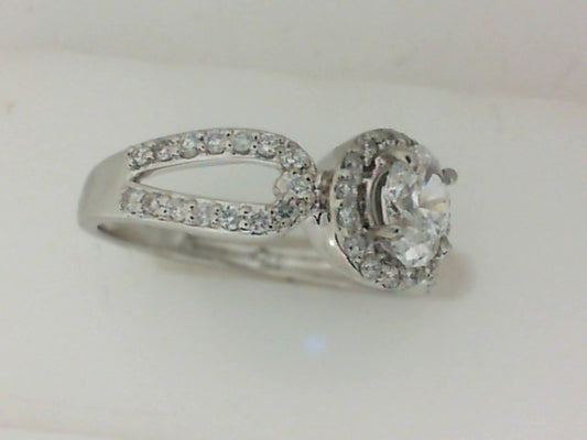 Diamond Semi-Mount Ring
