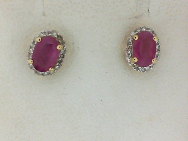 Colored Stone Earring
