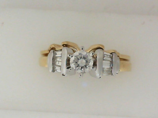 Diamond Wedding Set Complete