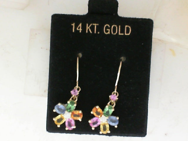 Colored Stone Earring