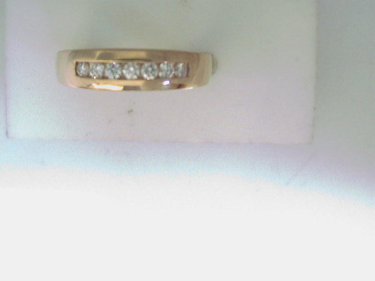 Diamond Wedding Bands  -  Men'