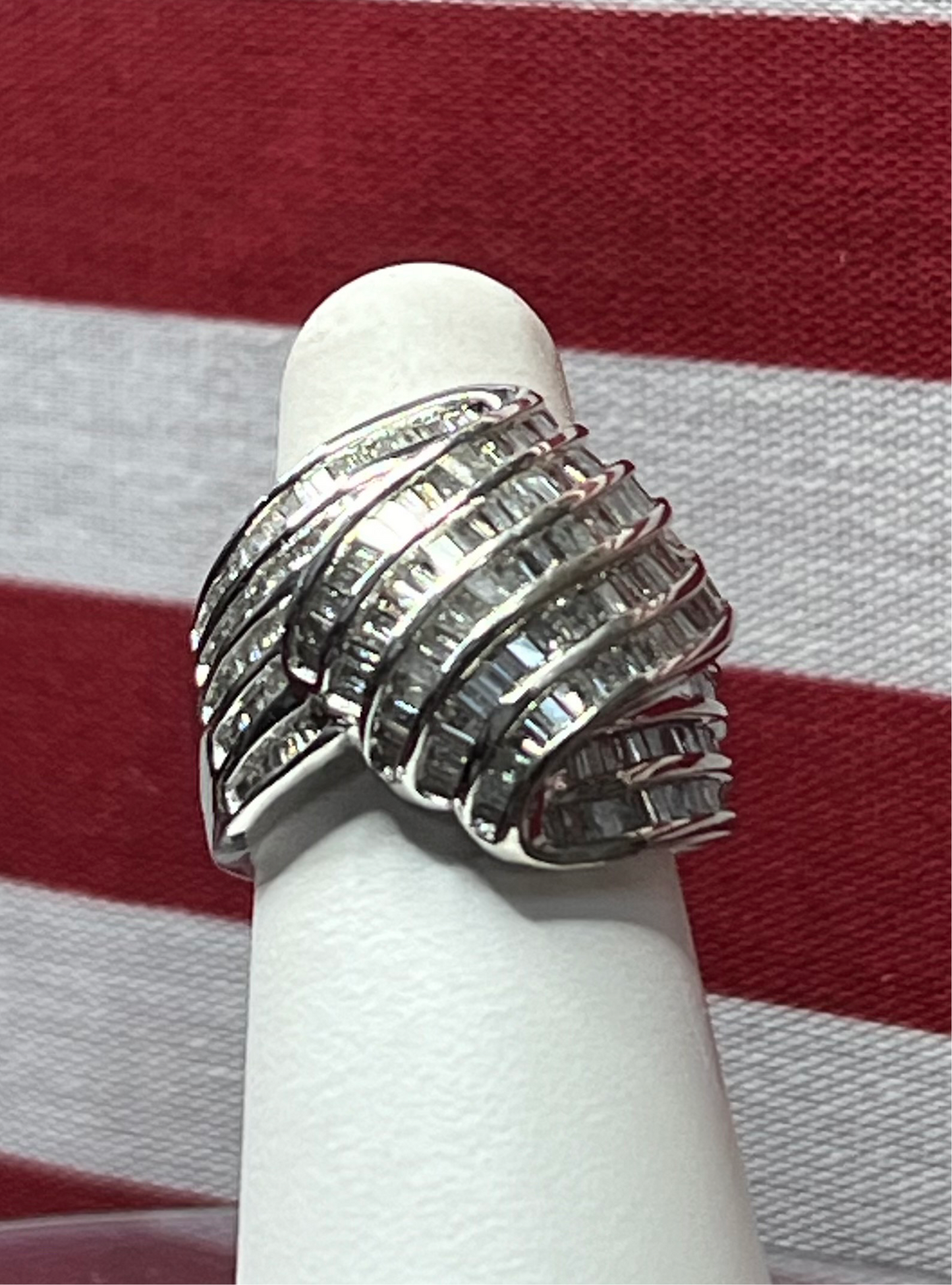 Lady’s Baguette Cut Diamond Fashion Ring