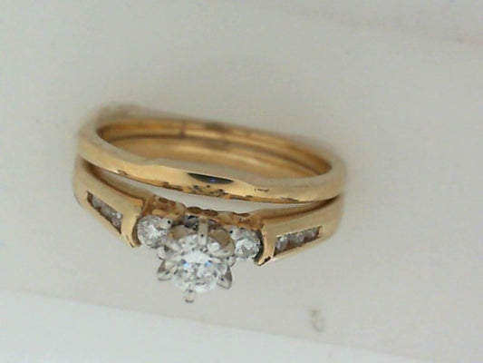 Diamond Wedding Set Complete