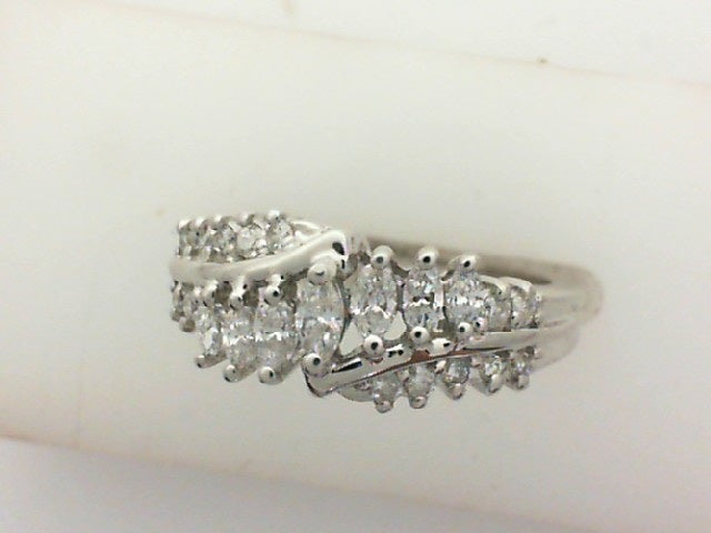 Diamond Wedding Bands  -  Women'