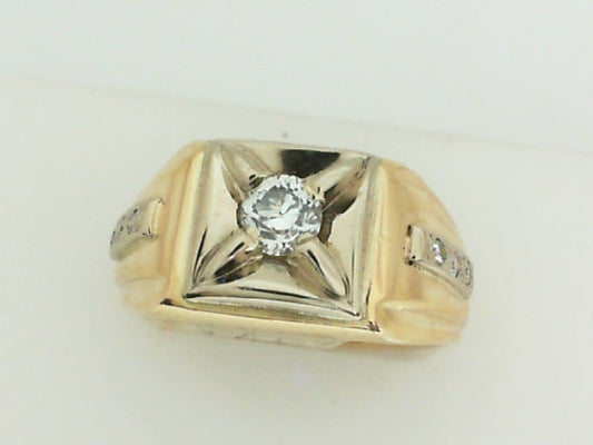 Diamond Fashion Rings  -  Men'