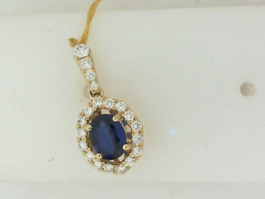 Colored Stone Pendant