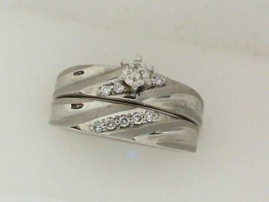 Diamond Wedding Set Complete
