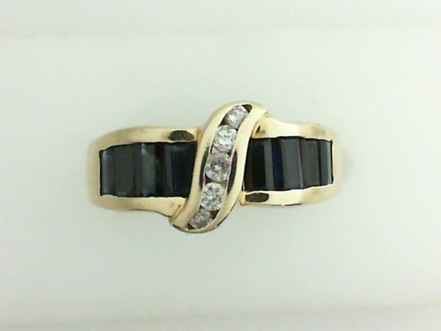Gold Fashion Ring  -  Men'