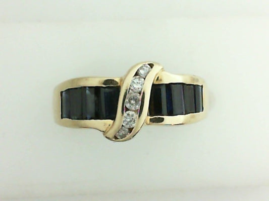 Gold Fashion Ring  -  Men'