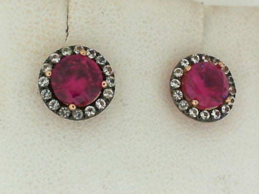 Colored Stone Earring