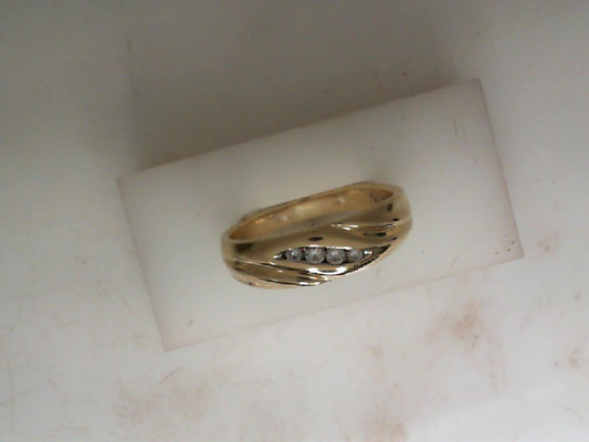 Diamond Wedding Bands  -  Men'