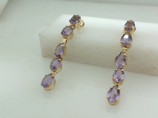 Colored Stone Earring