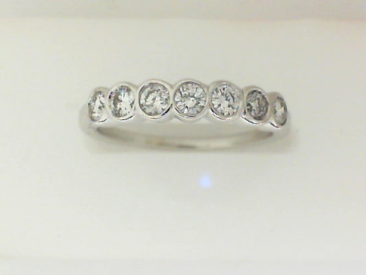 Diamond Wedding Bands  -  Women'