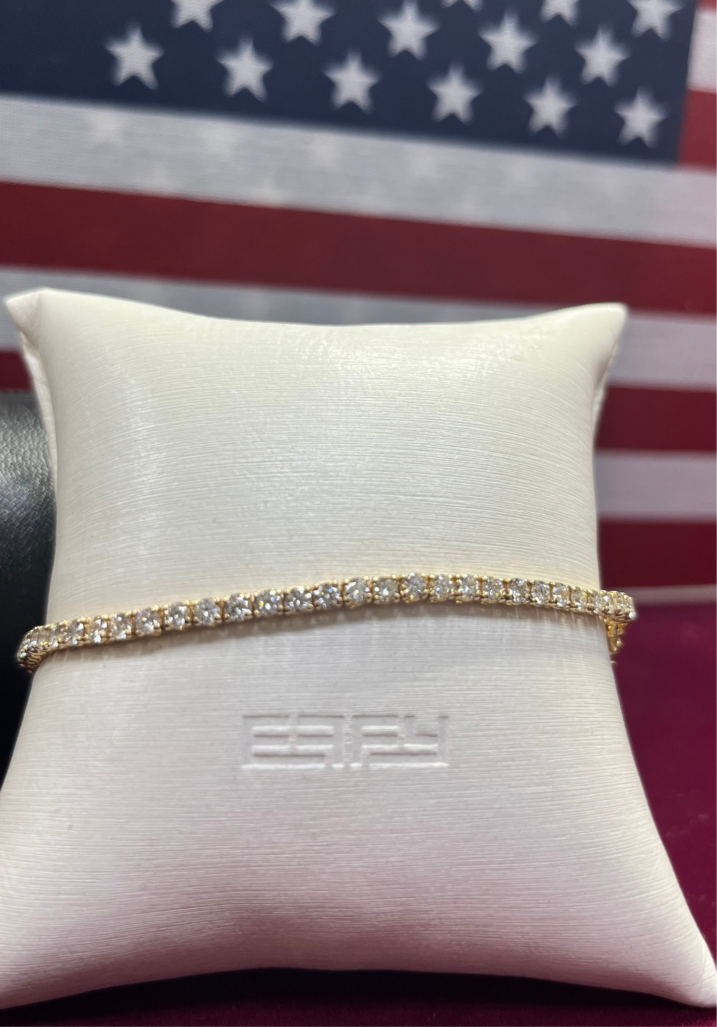 Lady’s 14 Karat Diamond Bracelet