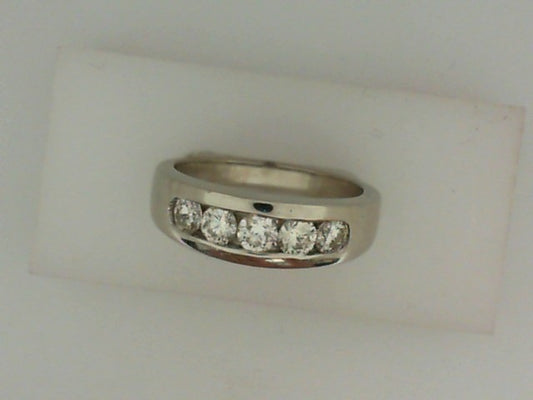 Diamond Wedding Bands  -  Men'