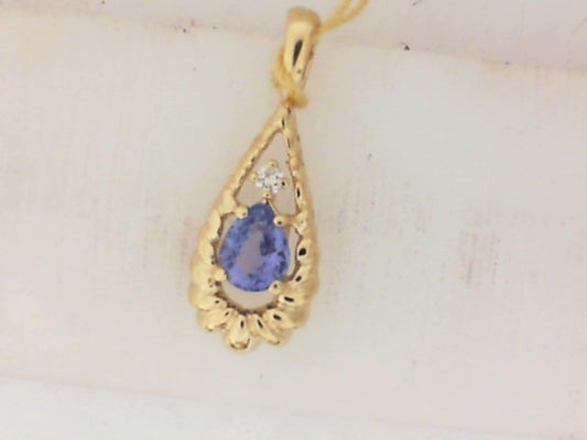 Colored Stone Pendant