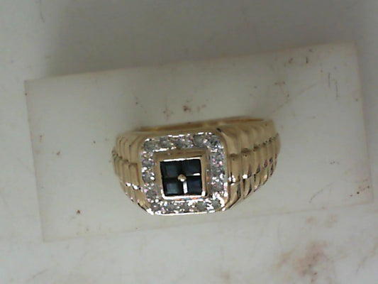 Colored Stone Rings  -  Men'