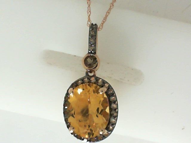 Colored Stone Pendant
