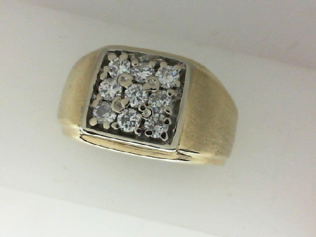 Gold Fashion Ring  -  Men'