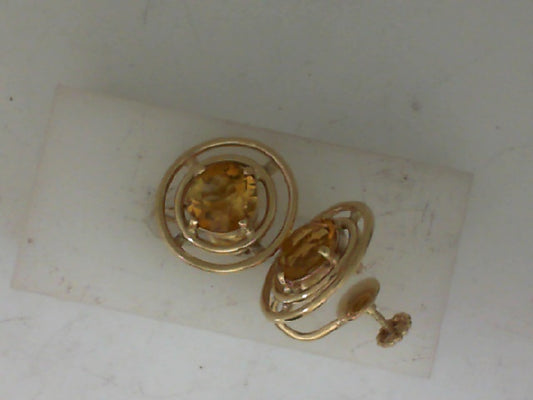 Colored Stone Earring