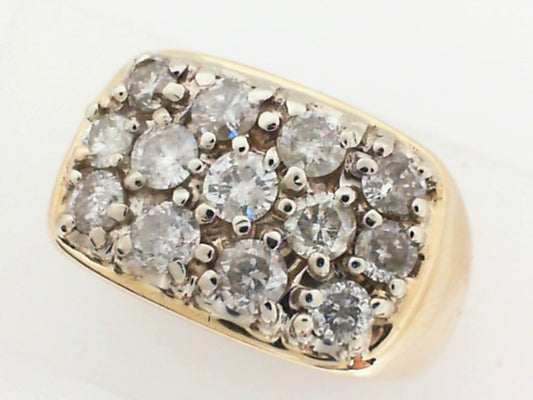 Diamond Fashion Rings  -  Men'