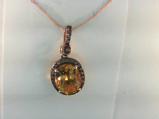 Colored Stone Pendant
