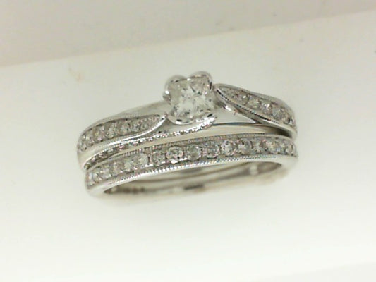 Diamond Wedding Set Complete