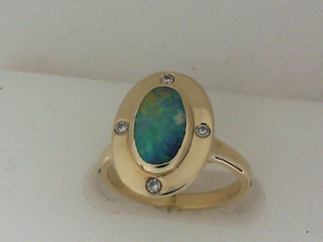 Colored Stone Rings  -  Women'