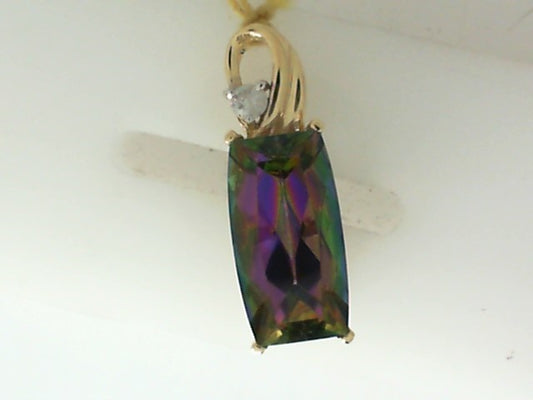 Colored Stone Pendant