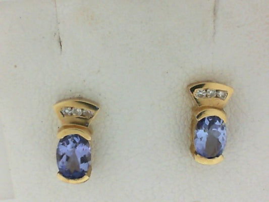 Colored Stone Earring