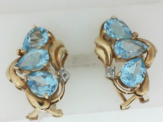 Colored Stone Earring
