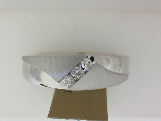 Diamond Wedding Bands  -  Men'