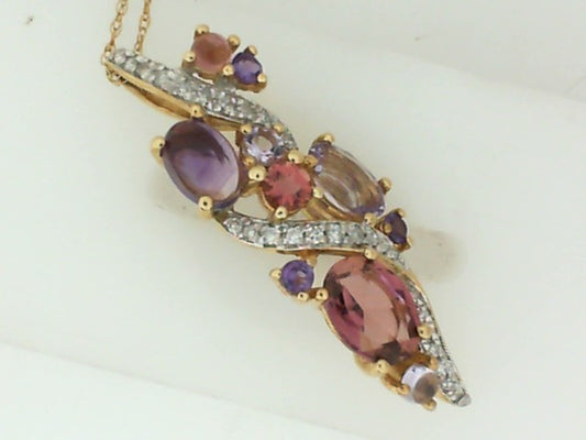 Colored Stone Pendant