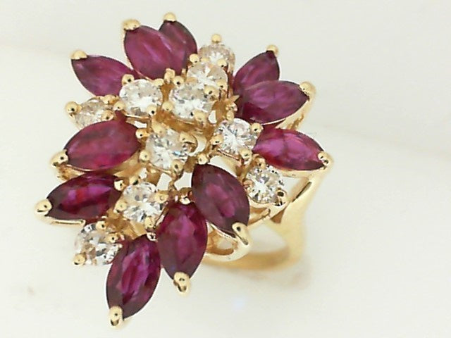 Colored Stone Rings  -  Women'