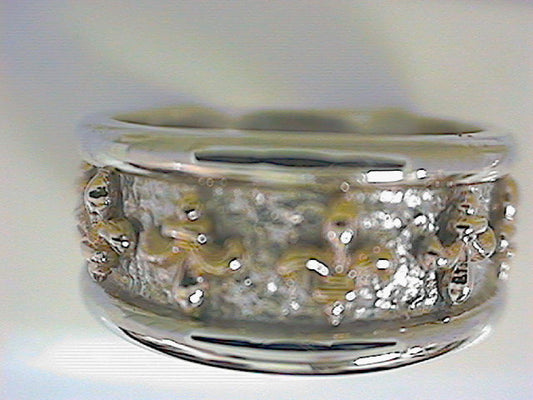 Gold Fashion Ring  -  Men'