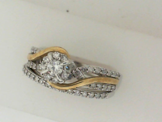 Diamond Wedding Set Complete