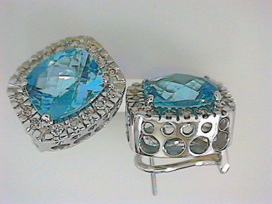 Colored Stone Earring