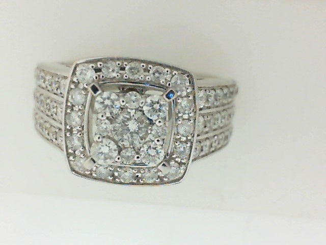 Diamond Wedding Bands  -  Women'