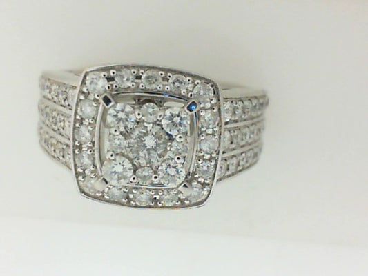 Diamond Wedding Bands  -  Women'